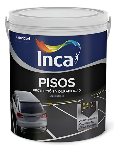 Pintura Para Pisos Inca 4lts