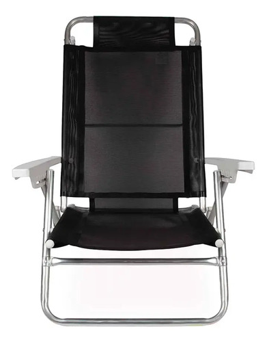 Reposera Aluminio Silla Posiciones Camping Playa Maria - Imagen 5