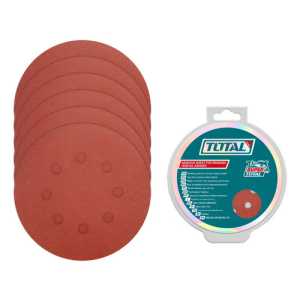 50 Lijas Con Velcro Lijadora Roto Orbital 5 125mm Total