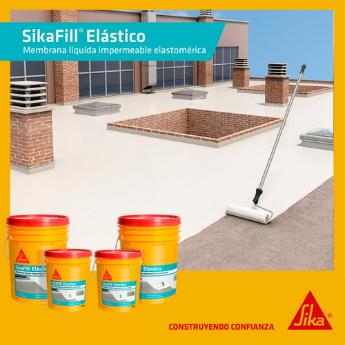Membrana Liquida Sikafill Elastico 20 + 4kg - Imagen 5