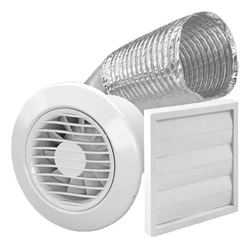 Kit Completo Extractor Con Veneciana 100mm Arkit
