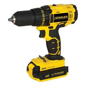 Taladro Atornillador Inalámbrico De 13mm Stanley Scd20c2 + A