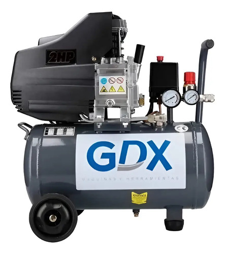 Compresor De Aire 2hp 24 Litros Marca Gdx Profesional