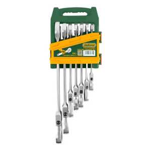 Set De Llaves Corona Chicharra Flexible8-19mm 7 Piez Jadever