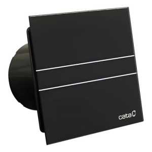 Extractor Cata Para Baño Negro E-120 G Silencioso 12cm