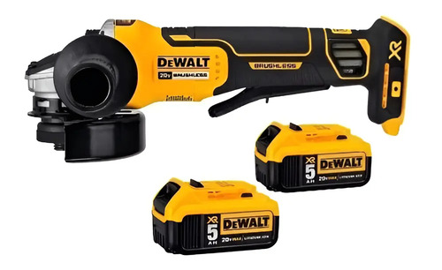 Amoladora Angular Inalambrica Dewalt Dcg413p2 20 Volt Dewalt - Imagen 2