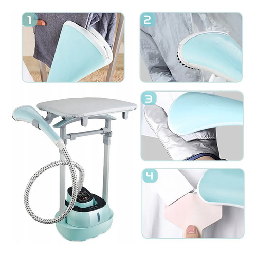 Plancha A Vapor Vertical Enxuta Sdaenxpvd92 Digital Color Blanco - Imagen 9
