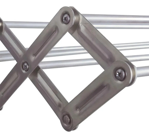 Tendedero Tender Ropa Extensible Aluminio 120 Cm Mor - Imagen 11