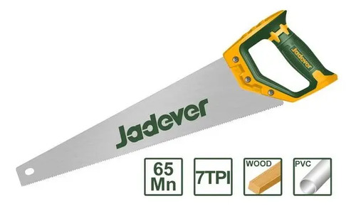 Serrucho De Mano 400mm 7tpi Jdhw1116 Ferreteria Maria - Imagen 2