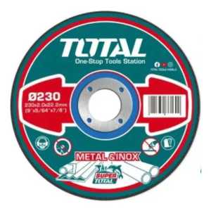 Disco Corte Abrasivos Metal 230mm X 2,0mm Total 9 Pul Acer Turquesa