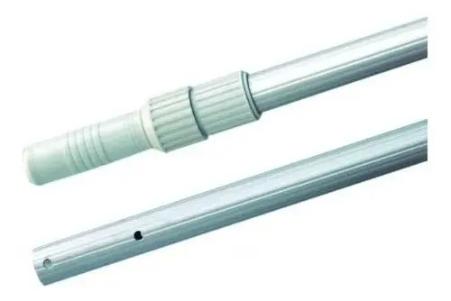 Pértiga Cabo De Aluminio 2.40mts Para Calderin Piscina
