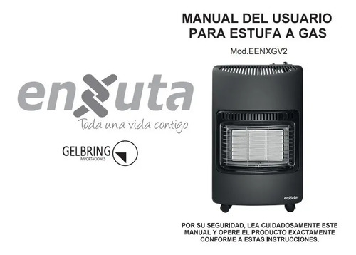 Estufa Gas Enxuta Con Válvula Maria - Imagen 5