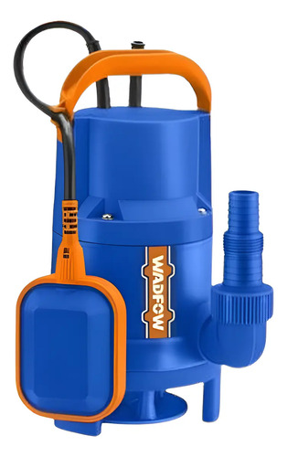 Bomba Sumergible 750w Wadfow Color Azul Y Naranja