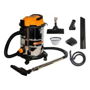 Aspiradora Polvo Liquido Lusqtoff 25lts 1400w Gris