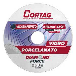 Disco De Diamante De Porcelana/vidrio 115 Mm (62797)