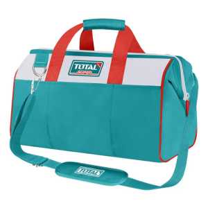 Bolso Total Porta Herramientas 19'' 48cm, Con Correa Ajustable Y 14 Bolsillos - Tht261925 Turquesa