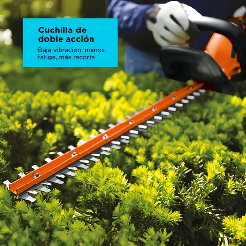 Cortasetos Cortacerco Inalámbrico 20v Lht2220-b2c Black+deck - Imagen 6