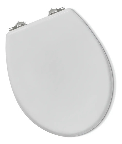 Tapa Inodoro Water Madera Laqueada Blanca Asiento Baño 25015