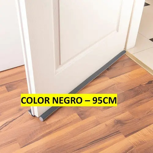 Zócalo Burlete Suprabond Doble Bajo Puerta 95cm - Negro - Imagen 2