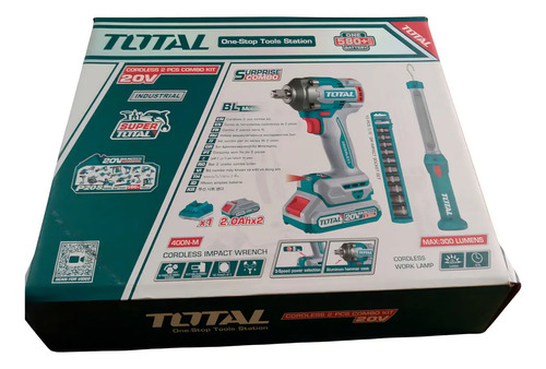 Kit Inalámbrico Total: Llave Impacto 20v 1/2'' Motor Sin Car - Imagen 4