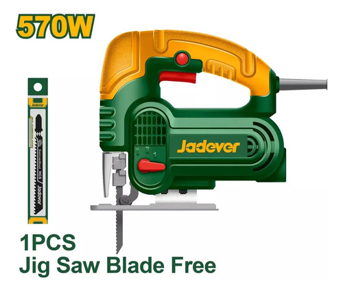 Sierra Caladora Jadever 570w Velocidad Variable Jdjs15571 - Imagen 2
