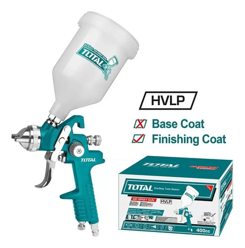 Pistola De Pintar Tacho Pvc 600cc Total Tat10601 Maria - Imagen 2