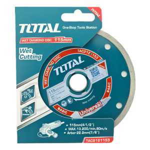 Disco Diamantado Corte Humedo 4 1/2 115mm Total Tac2121153