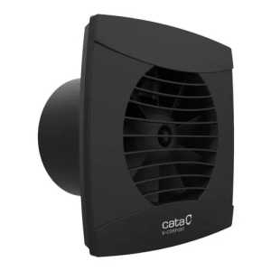 Extractor Cata U-comfort Negro Uc10 Silencioso 10cm Español