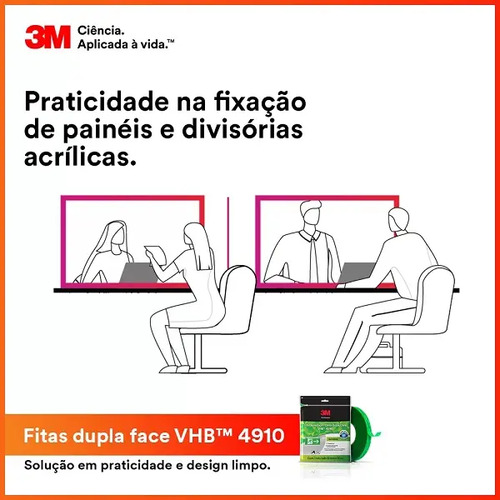 Cinta Doble Faz 3 M Vhb 19 Mm X 5 M 4910 - Imagen 3