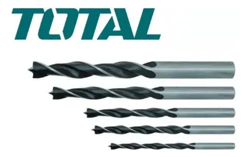Juego Mechas Brocas Para Madera De 5 Piezas Total Tacsd7056 - Imagen 3