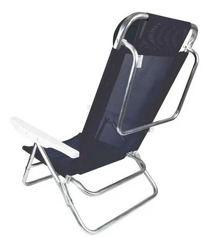 Reposera Silla Playa Con Almohadilla De Aluminio Summer Mor - Imagen 6
