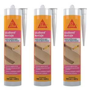 Sellador Sika Sikabond Pack X 3 Unidades Ferreteria Maria