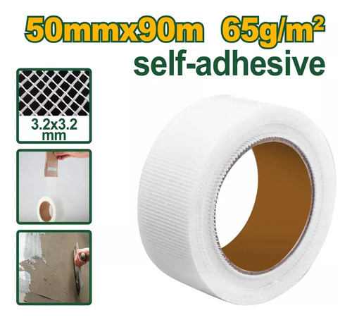 Cinta Fibra Auto Adhesiva Para Yeso 5cm X 90 Mt Maria - Imagen 2