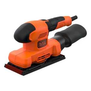 Lijadora Orbital Black+decker Bew220 Negra Y Naranja 150w Negro/naranja