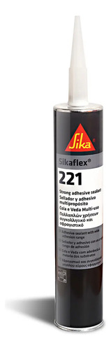 Adhesivo Sellador Poliuretano Sikaflex 221 - Cartucho 300ml