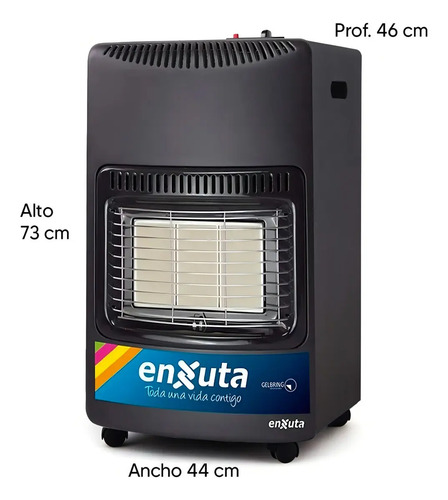 Estufa Gas Enxuta Con Válvula Maria - Imagen 3