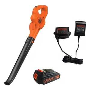 Soplador De Hojas Inalambrico Black Decker Lsw221 Naranja
