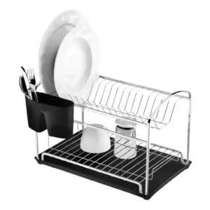 Escurridor Escurre Platos Vaso 2niveles Acero Inox - Maria