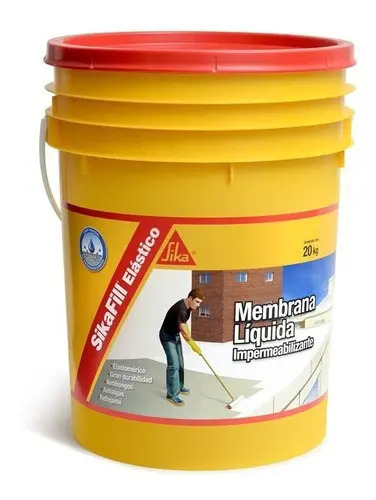 Membrana Liquida Sikafill Elastico 20 + 4kg - Imagen 2