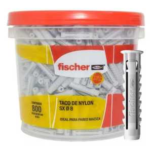 Taco Fisher Universal Sx8 Con Tope Balde 800 Tacos Fischer