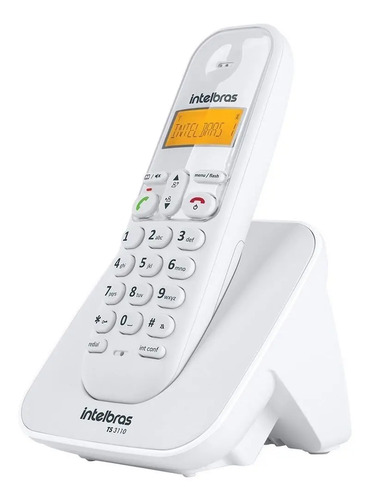 Teléfono Inalámbrico Intelbras Ts 3110 Blanco O Negro - Imagen 3