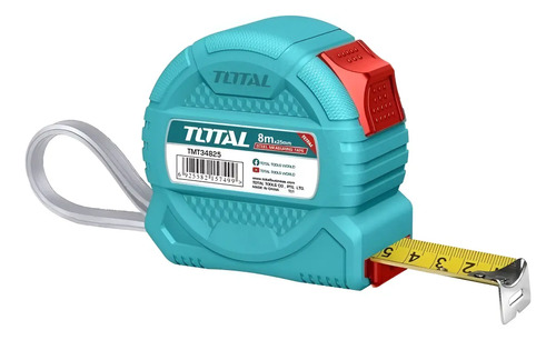 Cinta Huincha De Medir Metrica De Acero 8m Total Tmt34825