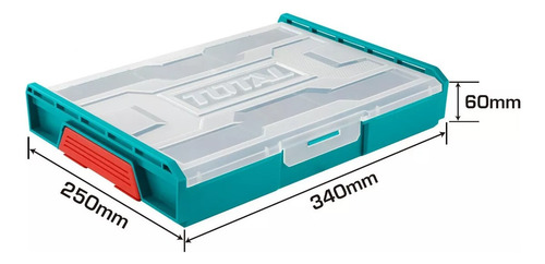 Organizador De Herramientas Total, Apilable Con Encastre - Imagen 3