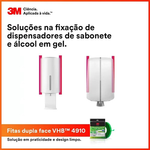 Cinta Doble Faz 3 M Vhb 19 Mm X 5 M 4910 - Imagen 4