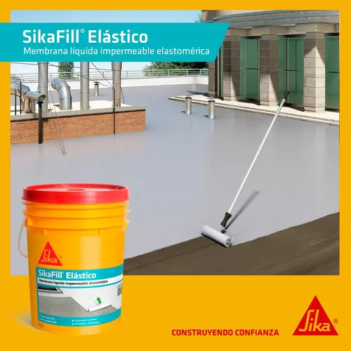 Membrana Liquida Sikafill Elastico 20 + 4kg - Imagen 3
