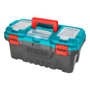 Caja Valija Herramientas 17 Broche Plastico Total Tpbx0171
