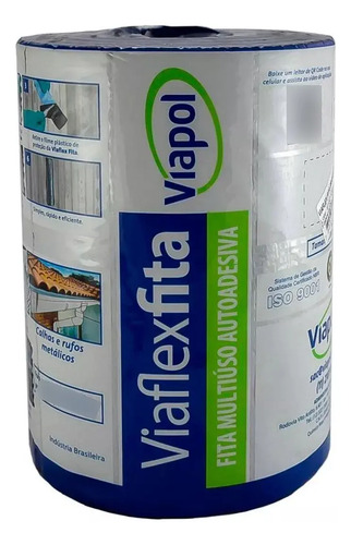 Membrana Autoadhesiva 20 Cm X 10 Metros Viapol Maria