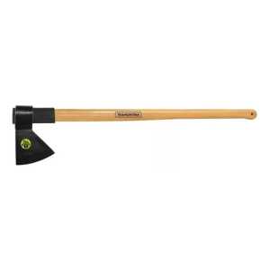 Hacha Soldada 1/2 Labor Cabo De Madera 90 Cm Tramontina