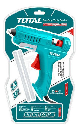 Pistola Eléctrica Para Silicona 100w Total - 7mm Maria - Imagen 2