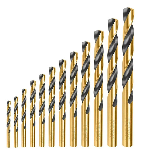 Set 12 Mechas Metal Hss Total Tacsd0125 - Imagen 3